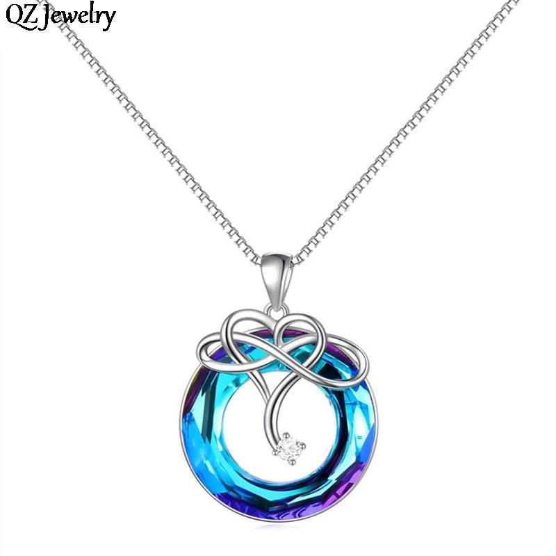 Crystal Infinity Necklace