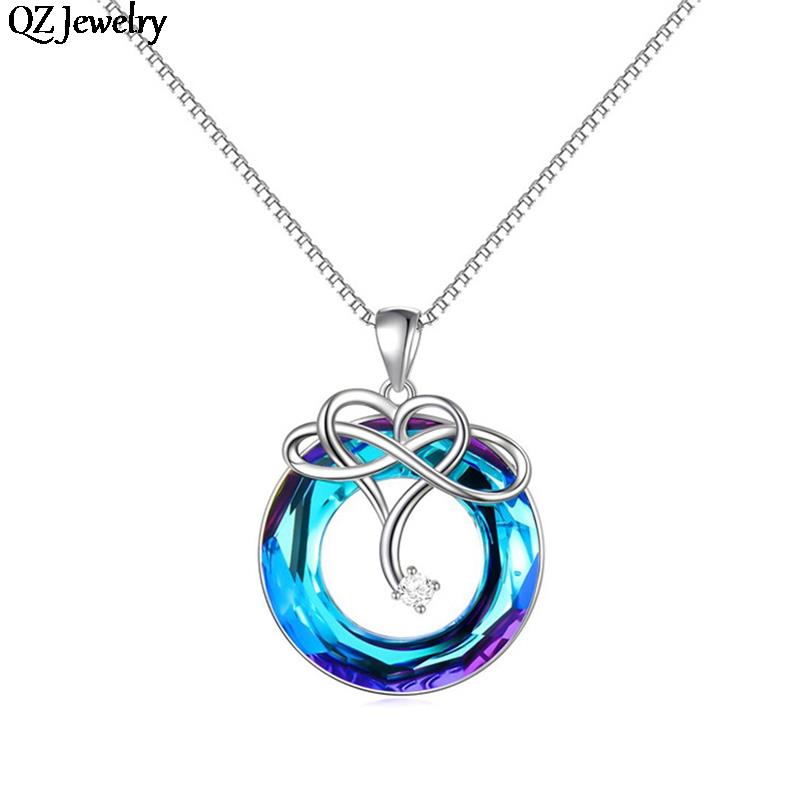 Crystal Infinity Necklace