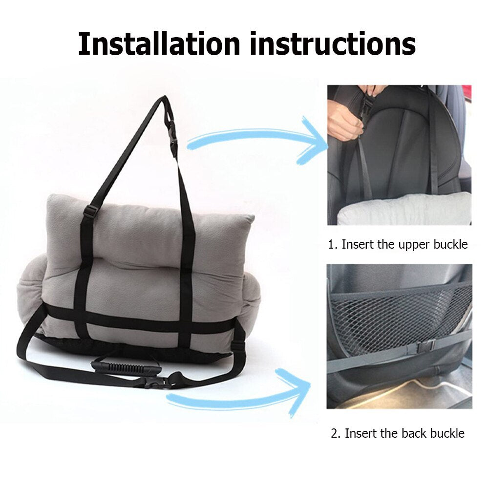Savicon - Fluffy Pet Car Seat