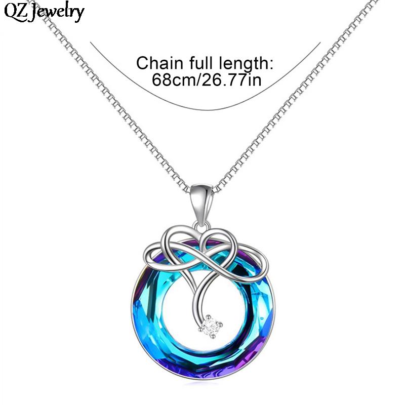 Crystal Infinity Necklace