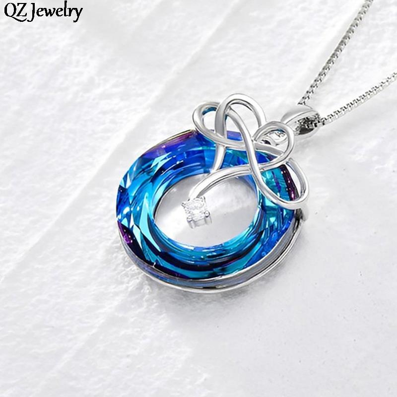 Crystal Infinity Necklace