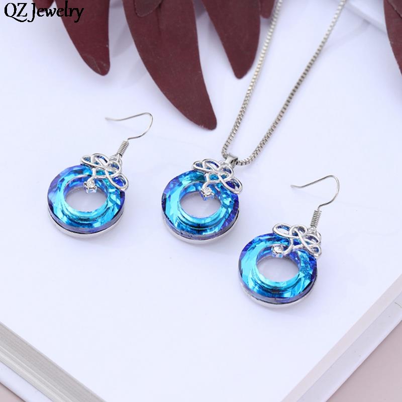 Crystal Infinity Necklace